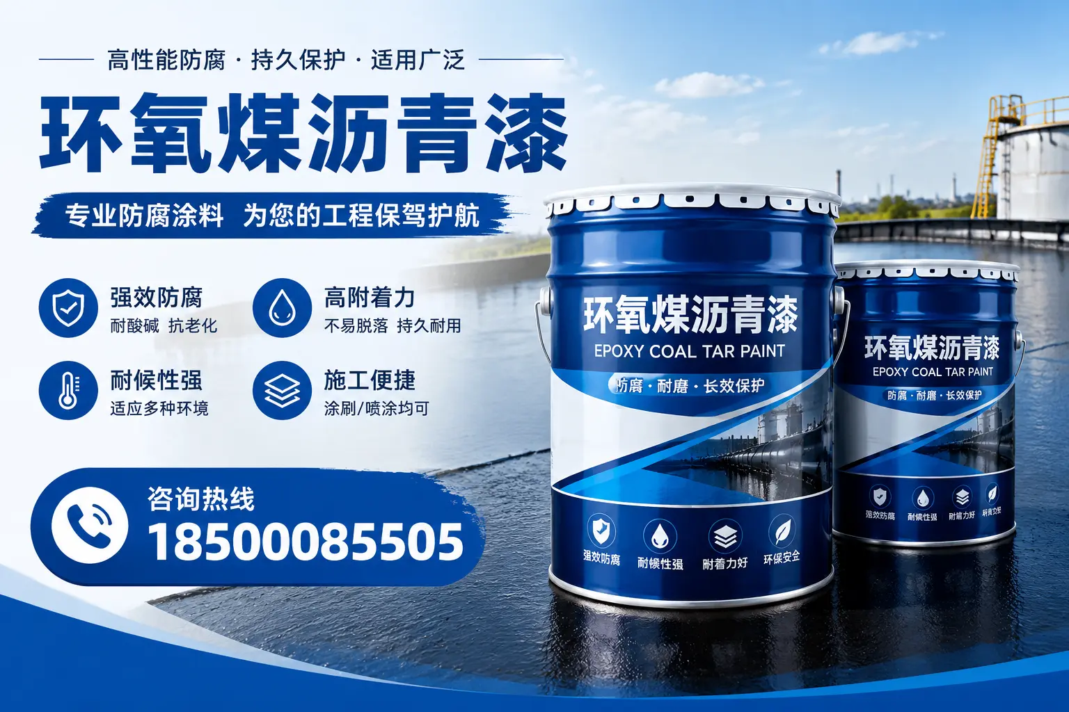 环氧煤沥青漆与其他漆类的比较，保亭用户的选择依据